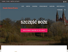 Tablet Screenshot of parafiaklementowice.pl